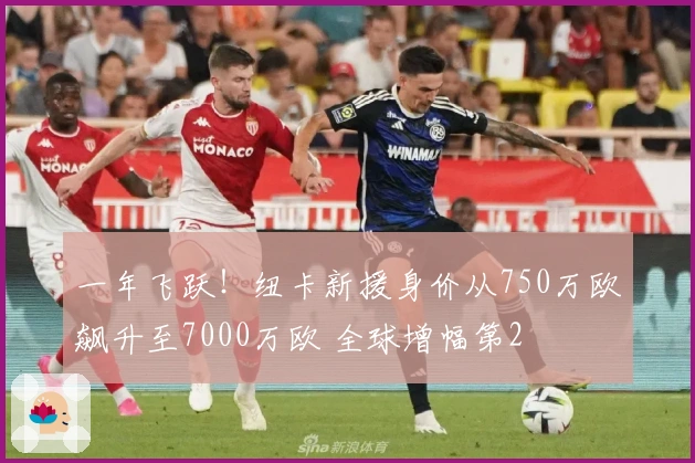 一年飞跃！纽卡新援身价从750万欧飙升至7000万欧 全球增幅第2